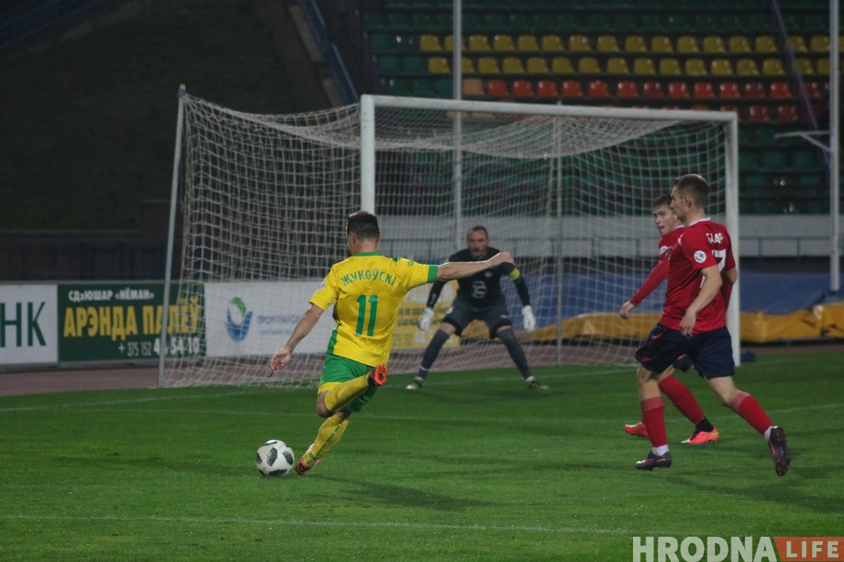 "Нёман" на сваім полі абыграў "Мінск"