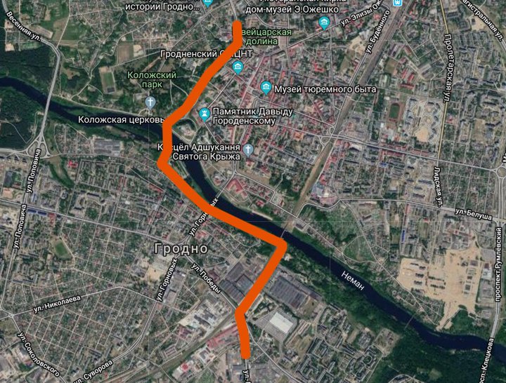 Гродненец предлагает построить в городе монорельсовую дорогу