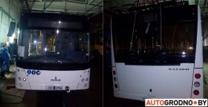 У Гродне з'явяцца новыя тралейбусы-"гармонікі" з Wi-Fi У Гродне з'явяцца новыя тралейбусы-"гармонікі" з Wi-Fi