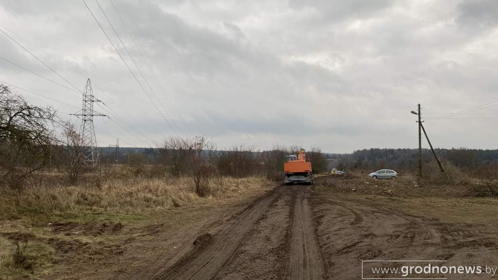 В Гродно начали сносить "азотовские" дачи: идет подготовка к продлению Южной и М6
