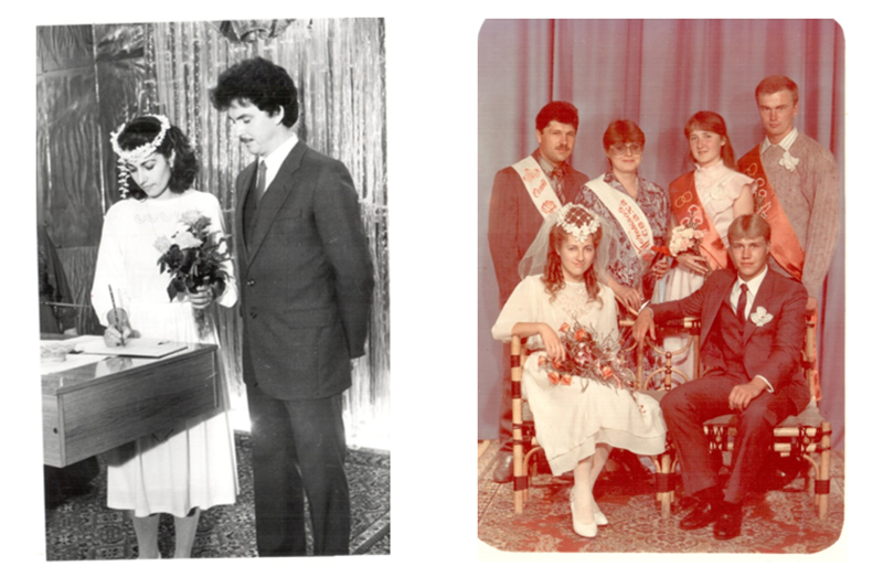 Платье-торт или шляпа с бантом? В чем выходили замуж гродненки ХХ века