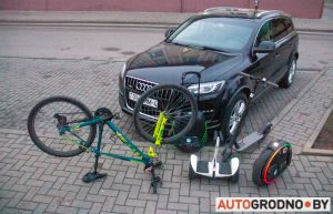 Эксперымент на вуліцах Гродна: на чым хутчэй ехаць у гадзіну-пік?