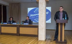 Давыдзька з "Белай Русі" распавёў у Гродне пра "замежных інфармацыйных агентаў" Генадзь Давыдзька Геннадий Брониславович Давыдько, Фота: grodnonews.by