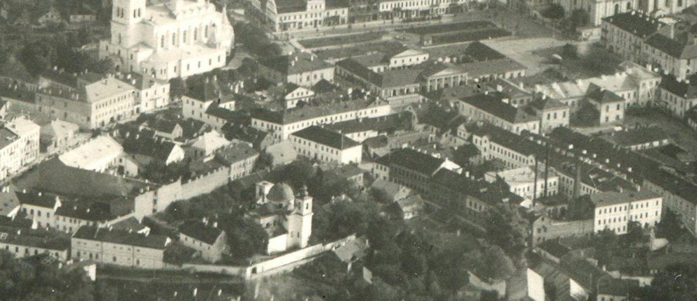 Как может выглядеть Замковая без Дома быта: историк показал проект восстановления утерянного района в центре Гродно