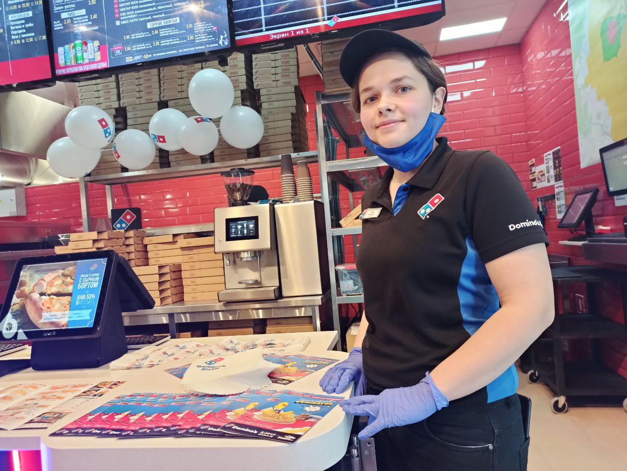 На Девятовке открылась первая в Гродно Domino’s pizza