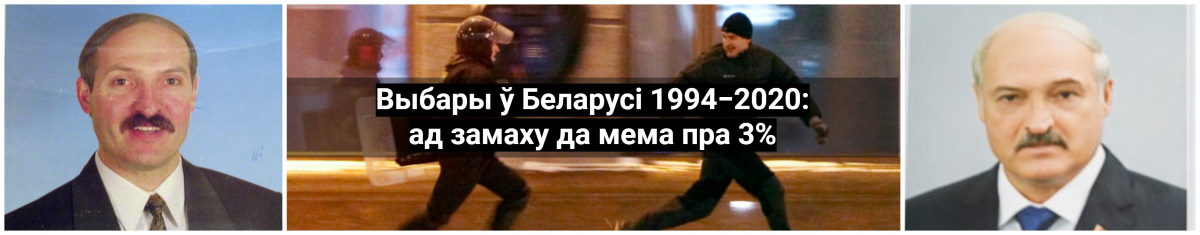 выбары ў Беларусі 1994-2020