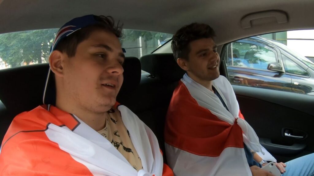 Гродзенец Максім Швед зняў фільм пра палітычныя размовы ў таксі Гродзенец Максім Швед зняў фільм пра палітычныя размовы ў таксі