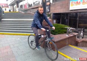 «Я проста быў у цэнтры». За што ў цэнтры Гродна затрымалі раварыста «Я проста быў у цэнтры». За што ў цэнтры Гродна затрымалі раварыста