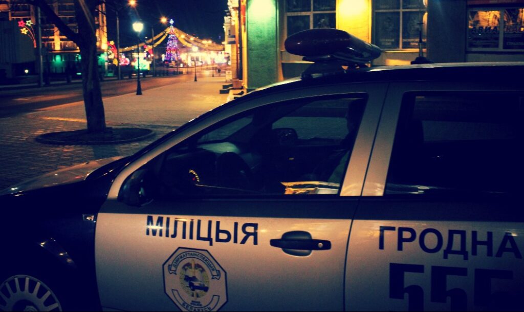 Цэнтр Гродна закрыюць ў навагоднюю ноч для праезду Цэнтр Гродна закрыюць ў навагоднюю ноч для праезду