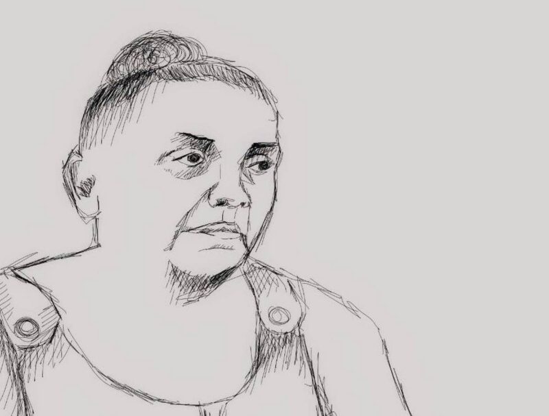 Гродненка Галина Кубишина рассказала, как исполнила мечту отца, погибшего после войны. Рисунок: Даниил Шевченя