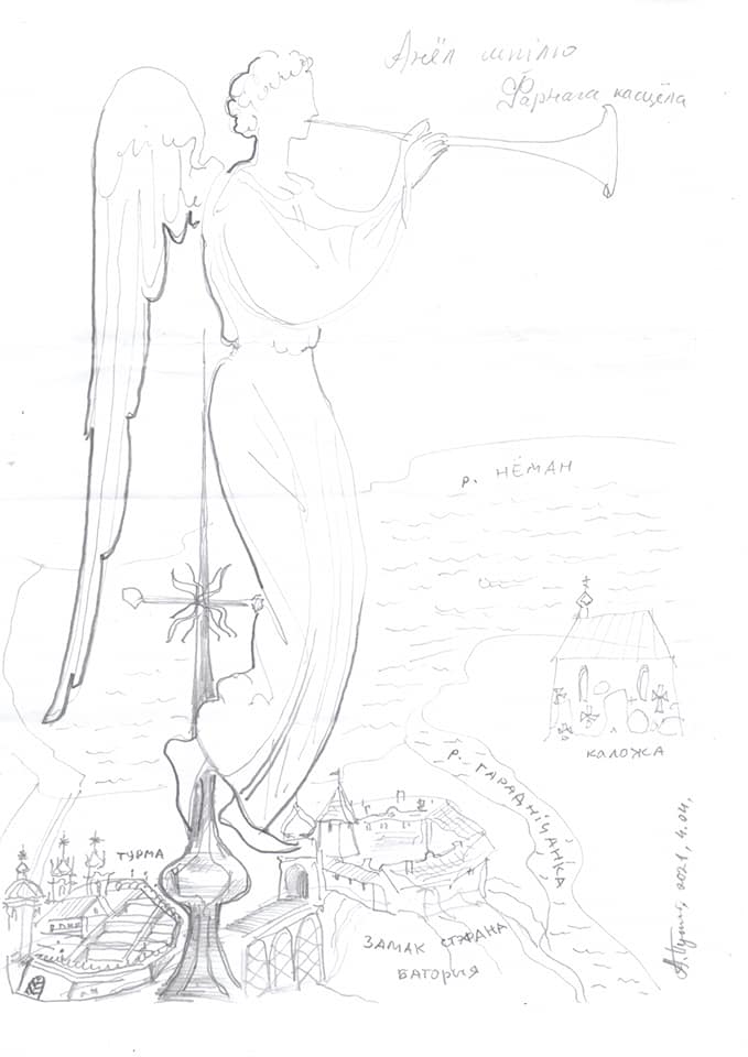Сокамерники, бабочка и ангел на Фарном. Что рисует художник Алесь Пушкин, который в тюрьме уже 8 месяцев