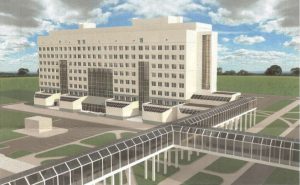 В Гродно хотят построить для медуниверситета новый большой корпус. Вот как он будет выглядеть