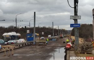 Дзяржзакупкі: рамонт Румлёўскага маста можа працягнуцца да 20 красавіка Дзяржзакупкі: рамонт Румлёўскага маста можа працягнуцца да 20 красавіка