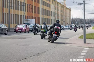 Адкрыццё мотасезону ў Гродне ў 2022