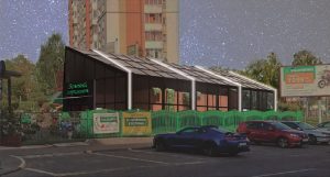 "Зялёны свет" на Антонава збіраюцца перарабіць. Якім будзе новы будынак? Зеленый мир проект