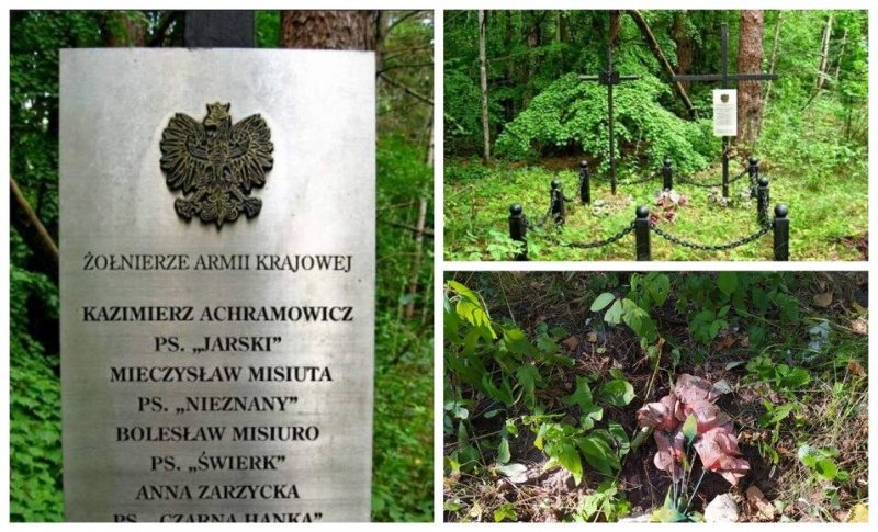 Разрушили еще одно кладбище солдат Армии Крайовой. На этот раз в Гродненском районе