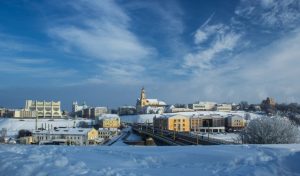 "Змрочны змрок". Гродзенец з'ездзіў у Пецярбург і паразважаў аб ўладкаванні нашага горада Гродна. Ілюстрацыйнае фота