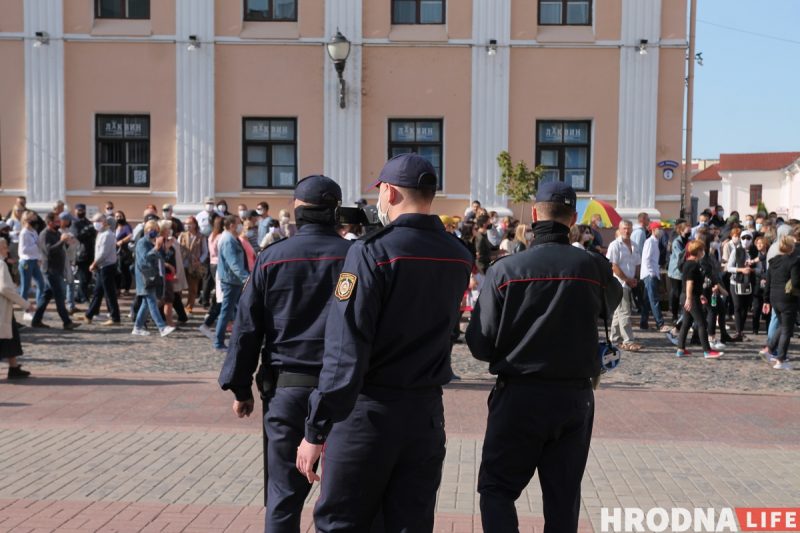 Міліцыя ў гродне