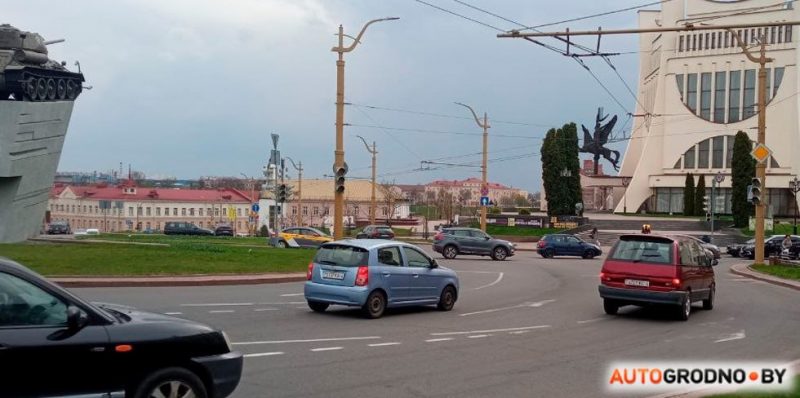 У Гродне не працавалі святлафоры