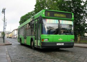 аўтобус у Гродне