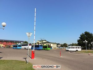 шлагбаум аўтавакзал