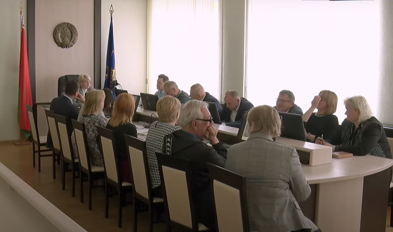 Пасяджэнне ў гарвыканкаме