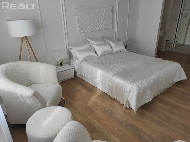 І яшчэ спальня ў кватэры на Старамалышчанскай