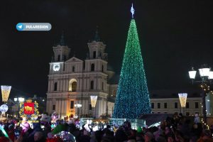 Навагодняя елка ў Гродне