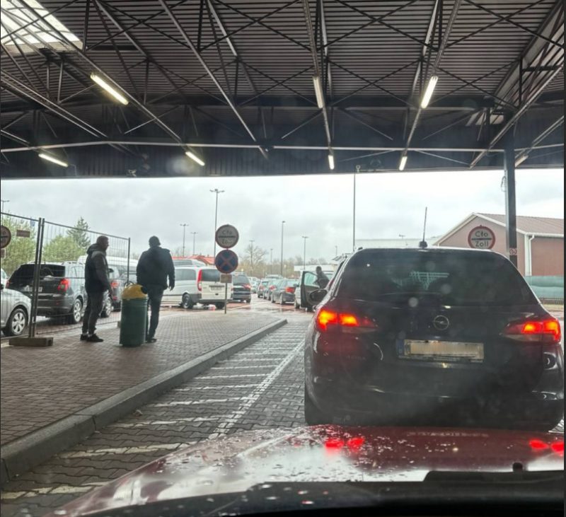 У пункце пропуску "Цярэспаль"