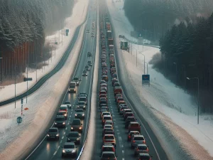 Чарга аўтамабіляў