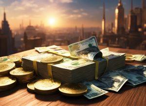 Новая “крыпта”? Чаго чакаць беларусам ад абяцанага Нацбанкам лічбавага рубля Лічбавыя грошы ў сучасным свеце. Ілюстрацыя створана з дапамогай штучнага інтэлекту lexica.art