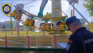Урачы прыляцелі па санавіацыі. Што з дзяўчынкай, якая атрымала траўмы на атракцыёне ў Лідзе Дзяўчынка ўпала з атракцыёна ў Лідзе