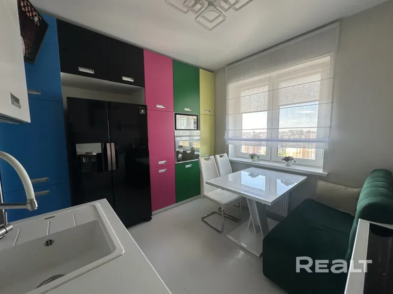 Нерухомасць тыдня: трошка на Дзевятоўцы з відам на ўвесь горад Кухня ў кватэры на Белых Росах