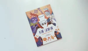 Кніга Ганны Янкуты "Кот Шпрот і вежавы гадзіннік". Фота: Hrodna.life