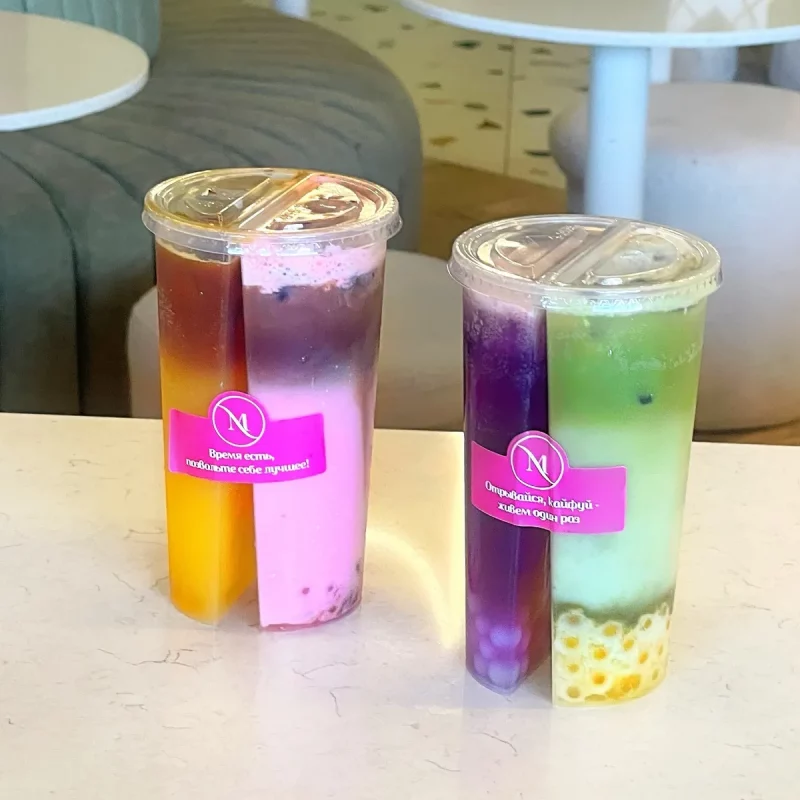 Кафэ ў Гродне прыдумала напоі для тых, хто не можа вызначыцца з выбарам Напоі ў падвойных кубачках у Гродне.