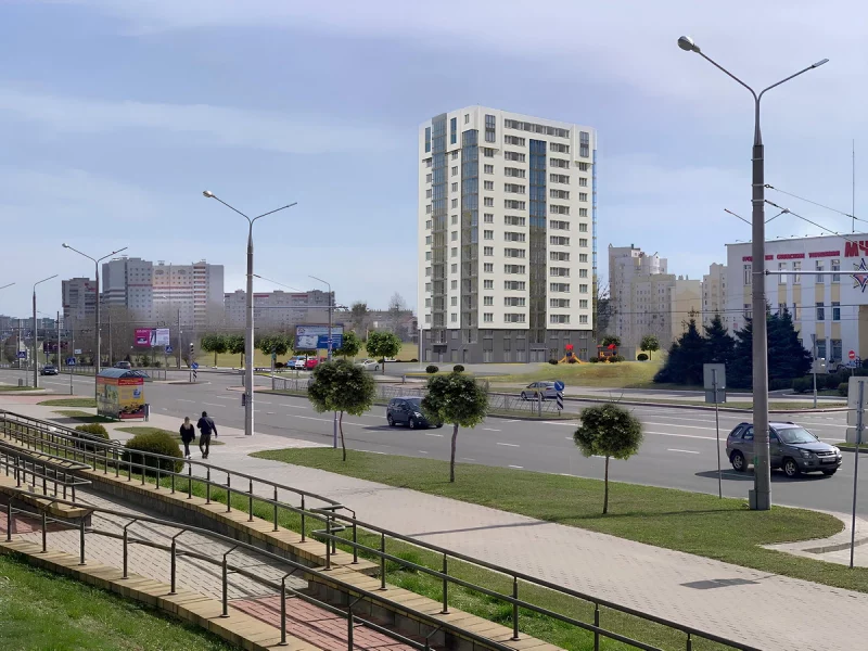 Праект дому на вуліцы Дубко. Крыніца: "ВКЛ-праект"