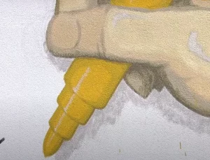 У Ленінскім раёне размалююць мураламі ўсе цэнтральныя цеплавыя пункты Роспіс цеплавых пунктаў у Ленінскім раёне. Скрыншот Hrodna.life відэа «Гродна Плюс»