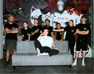 Супрацоўнікі рэстарану Punk Roll. Фота з Instagram установы