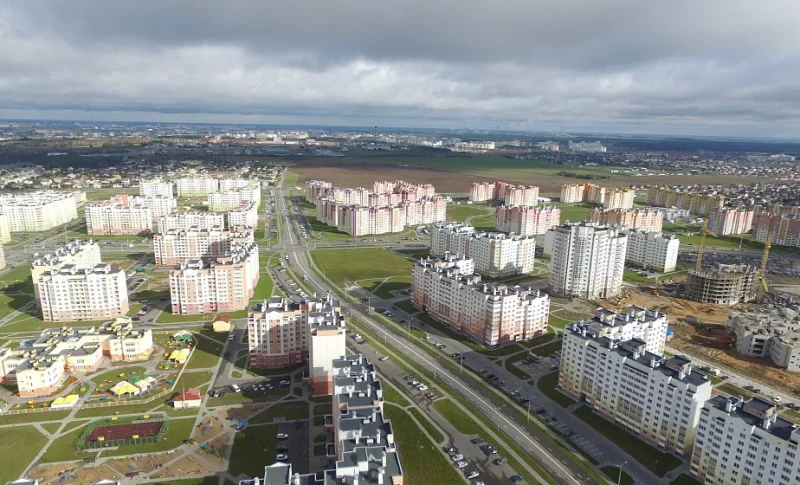 Альшанка. Дарогу з Паўднёвага на Альшанку рэканструююць