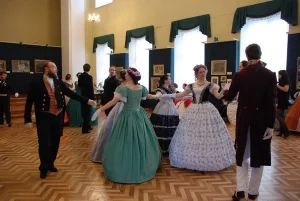 Баль у Новым замку ў Гродне