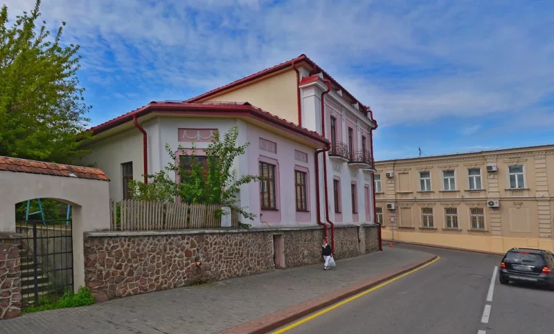 Former restaurant "Bialystok" on Gorodnichanskaya street. Photo: Yandex Panoramas. Summer 2023