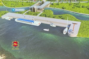 Чыноўнікі не могуць вырашыць, што важней: воднае таксі ці скейтпарк. Канцэпцыю набярэжнай Нёмана вынесуць на грамадскае абмеркаванне Візуалізацыя праекта па добраўпарадкаванні набярэжнай Нёмана ў Гродне. Крыніца: "Пул4 Рэгіён"