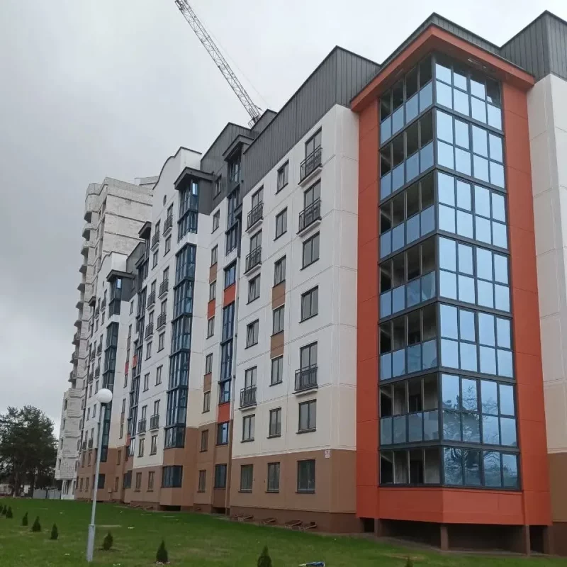 Новая забудова на вуліцы Яснапольскай