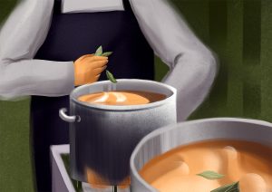 Па паўкіло бульбы і хлеба. Міліцыя Гродна шукае пастаўшчыка абедаў у ІЧУ