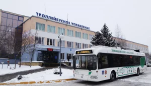 Тралейбус у Гродне. Фота: Тралейбуснае ўпраўленне