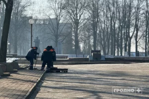 У Гродне рамантуюць адны з найстарэйшых могілак горада. Што будзе зроблена? Рамонт ваенных могілак на Белуша. Крыніца: "Гродно Плюс"