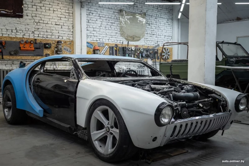 Гродзенцы скрыжавалі “Волгу” з Bugatti – праект абышоўся ім у $120 тысяч