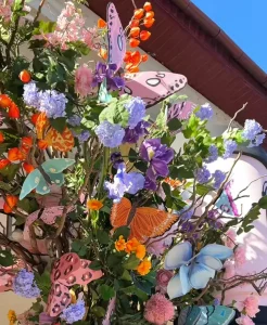 Фотазона каля кафэ "Наше место". Крыніца: Instagram ўстановы і TikTok @zatestil_grodno