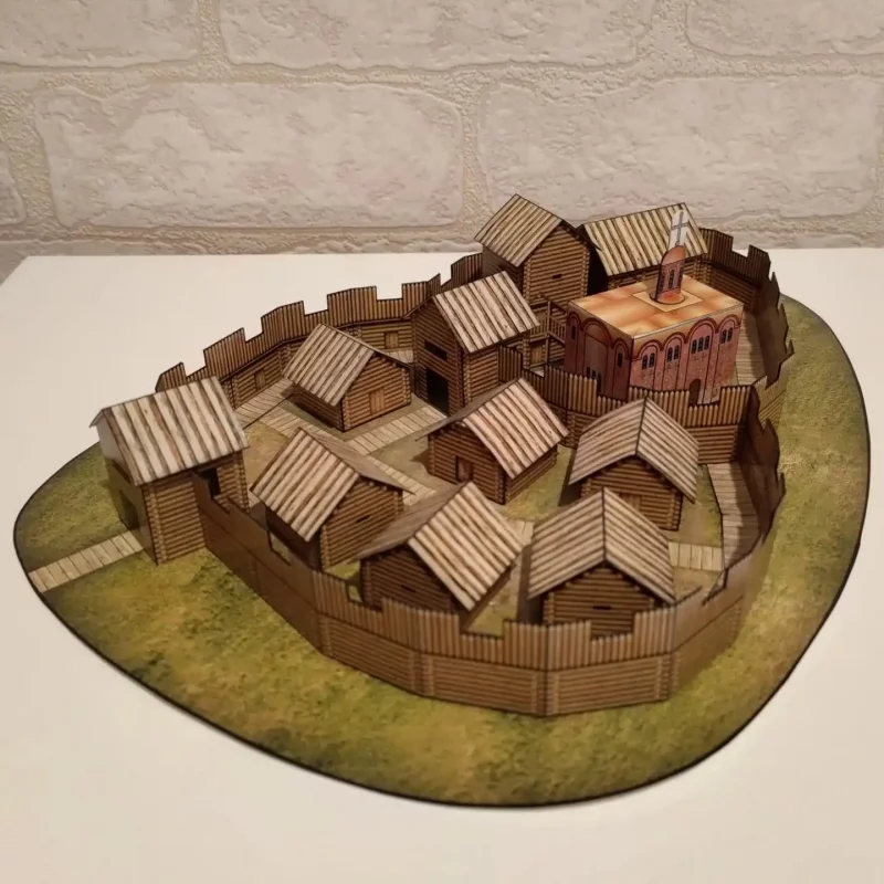 Гродзенец стварыў мадэль Слонімскай сінагогі: купіць і скласці яе можа кожны 