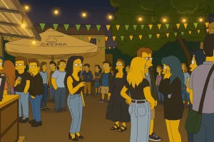 Мора жоўтага колеру: як бы выглядаў Гродна ў сусвеце "Сімпсанаў"